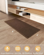 Upgraded Waffle Runner Rug Super Absorbent Non Slip Bath Mats - Image 6