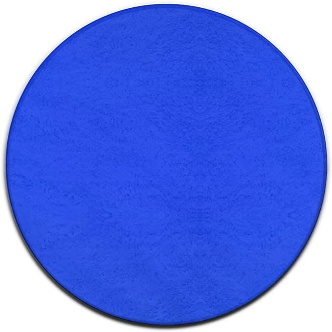 Home Decor Non Slip Kitchen Office Circle Rug, Machine Washable Modern Round by Meaudiwes