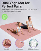 YOTTOY Large Yoga Mat, Extra Wide TPE Exercise Mat, Non-Slip Workout Mat - Image 6