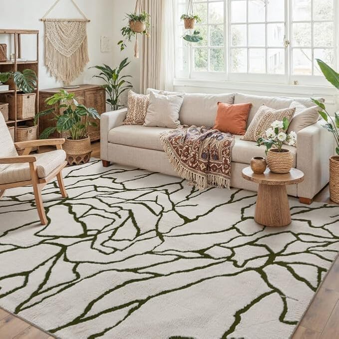 PureCozy Super Soft Shag Rug 4x6 - Image 3