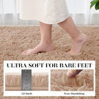 Area Rug for Living Room Bedroom: 6x9 Soft Fluffy Shag Rugs Upgrade Non-Slip - Image 6