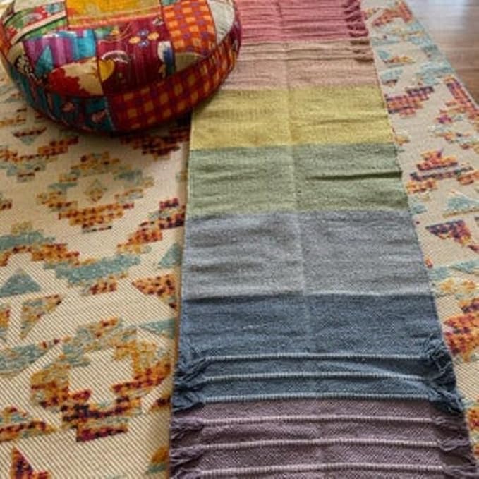 Jaipur art & Rugs Cotton Yoga Mat - Image 5