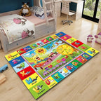 ABC Kids Play Rug, Non-Slip Classroom Carpet, 78.7" x 59" | Colorful ABC pattern - Image 9