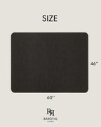 BARoyal Office Chair Mat for Hardwood Floor Under Desk Computer Rolling Chair - Image 6