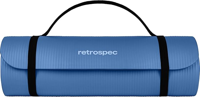 Retrospec Solana Yoga Mat 1" Thick w/Nylon Strap - Image 3