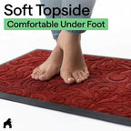 GORILLA GRIP 100% Waterproof All-Season WeatherMAX Doormat US Designed Natural - Image 8