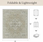 GENIMO Outdoor & Indoor Area Rug 9'x12', Waterproof, Non-Shedding, Easy Cleaning - Image 2