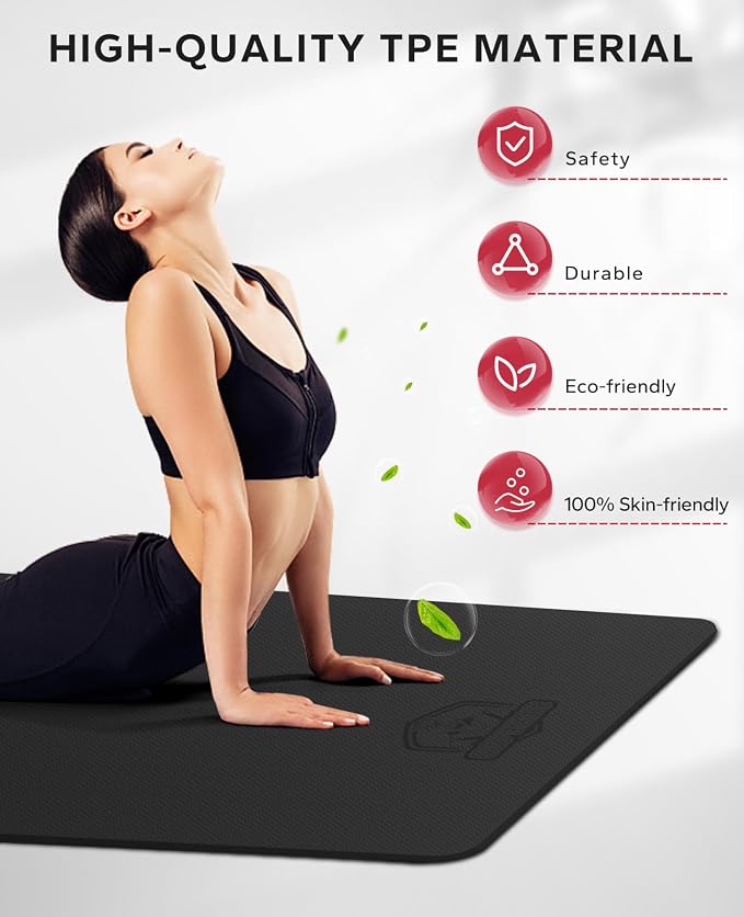 HAPBEAR Extra Large Yoga Mat - Image 5