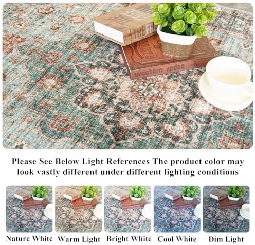 TOPRUUG Washable Oriental Area Rug - Image 2