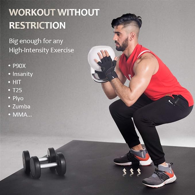 GXMMAT Extra Large Exercise Mat 16'x6'/12'x6'/10'x6'/8'x6', Extra Wide Workout - Image 2