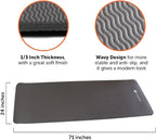 GYMENIST Thick Exercise Yoga Floor Mat Nbr 24 X 71 Inches - Image 2