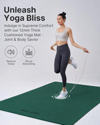 YOTTOY Large Yoga Mat, Extra Wide TPE Exercise Mat, Non-Slip Workout Mat - Image 7