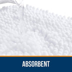 OLANLY Toilet Rugs U-Shaped 20x20, Extra Soft Absorbent Chenille Contour - Image 4