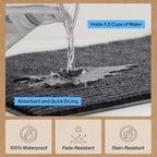 GORILLA GRIP Waterproof Traffic Guard Door Mat, Heavy Duty Entryway Mats - Image 5