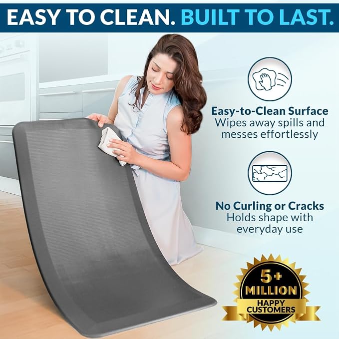 ComfiLife Anti Fatigue Floor Mat – 3/4 Inch Thick Kitchen Mats - Image 5