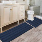 H.VERSAILTEX Bathroom Rugs Bath Rug Set 2 Piece Bathroom Contour Rug Toilet Mat by HVERSAILTEX