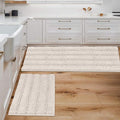 H.VERSAILTEX Extra Thick Striped Bath Rugs by HVERSAILTEX