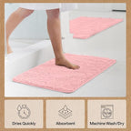 GORILLA GRIP Bath Rug Mat 60x24, Soft Absorbent Chenille, Quick Dry Microfiber - Image 7