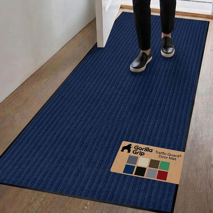 GORILLA GRIP Waterproof Traffic Guard Door Mat, Heavy Duty Entryway Mats by Unknown