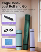 YOTTOY Large Yoga Mat, Extra Wide TPE Exercise Mat, Non-Slip Workout Mat - Image 6