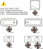Trippy Happy Face Rug Cool Rugs Tufted Quick Dry Bath Mats - Image 2