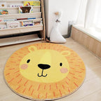 Poowe Kids Play Mat Baby Nursery Rug Round Educational Alphabet Soft Area Rug by Poowe