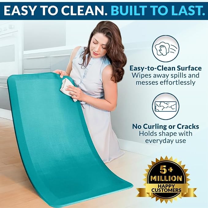 ComfiLife Anti Fatigue Floor Mat – 3/4 Inch Thick Perfect Kitchen Mat, Standing - Image 5