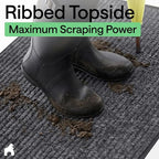 GORILLA GRIP Waterproof Traffic Guard Door Mat, 2 Pack Heavy Duty Entryway Mats - Image 4