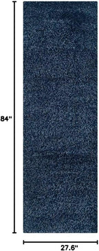 SAFAVIEH California Shag Collection Runner Rug - Image 2