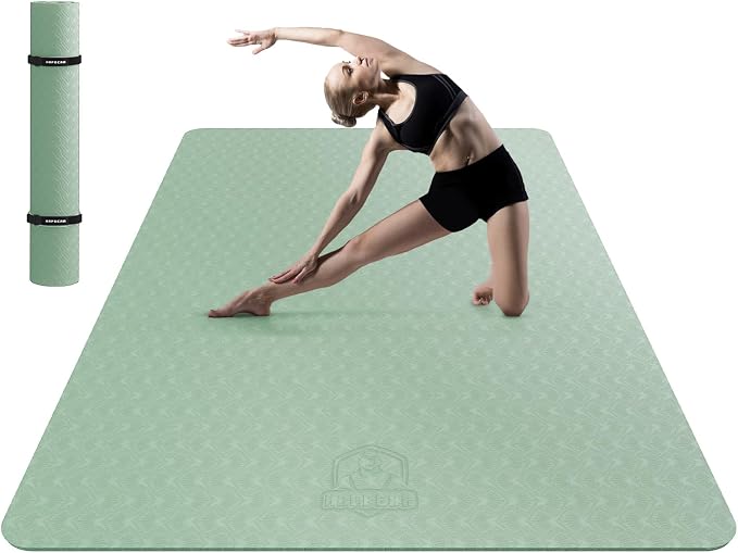 HAPBEAR Extra Large Yoga Mat by HAPBEARFitness