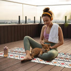 nuveti Cotton Yoga Mat - Image 6