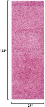 SAFAVIEH California Shag Collection Runner Rug - Image 2