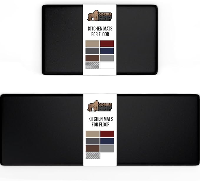 GORILLA GRIP Comfortable Cushioned Kitchen Mats by Unknown