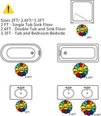 Trippy Happy Face Rug Cool Rugs Tufted Quick Dry Bath Mats - Image 2