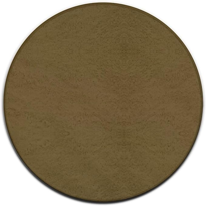 Home Decor Non Slip Kitchen Office Circle Rug, Machine Washable Modern Round by Meaudiwes