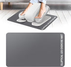 Under Desk Elliptical Mat by AdventureBuiltHomePerfected