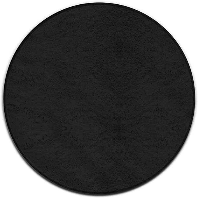 Room Sofa Yoga Soft Round Carpet, Home Decor Non Slip Kitchen Office Circle Rug by Meaudiwes