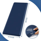 KitchenClouds Kitchen Mat Cushioned Anti Fatigue Kitchen Rug 17.3"x39" Water - Image 2
