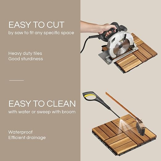 THYOI Premium Deck Tiles, Patio Flooring - Image 5