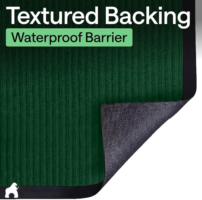 GORILLA GRIP Waterproof Traffic Guard Door Mat, 2 Pack Heavy Duty Entryway Mats - Image 6