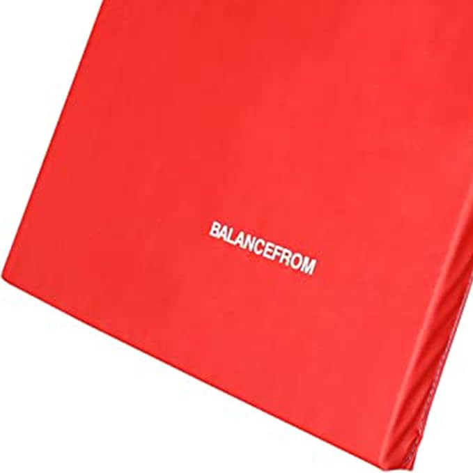 BalanceFrom 6x2 Feet 3-Panel Folding Gymnastics Mat – 2-Inch Thick Pad - Image 9