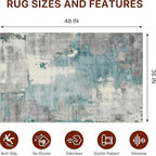 36"x60" Office Chair Mat for Hardwood Tile Floor, Under Desk Carpet Protector - Image 7