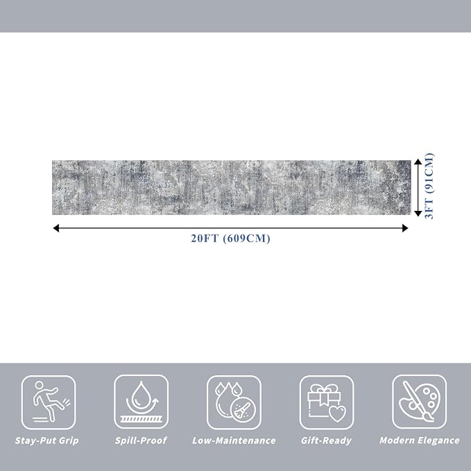 3x20 ft Extra Long Hallway Runner Rug - Image 2