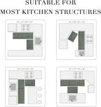 Kitchen Rugs Sets of 2-Non Slip Kitchen Mats - Image 5