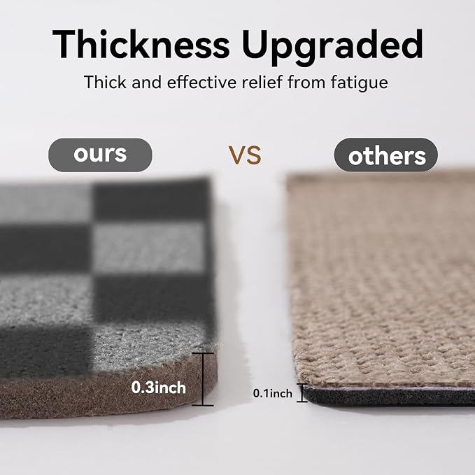 YDKGL Kitchen Mats for Floor, Super Absorbent Kitchen Rugs Non Slip Washable - Image 9