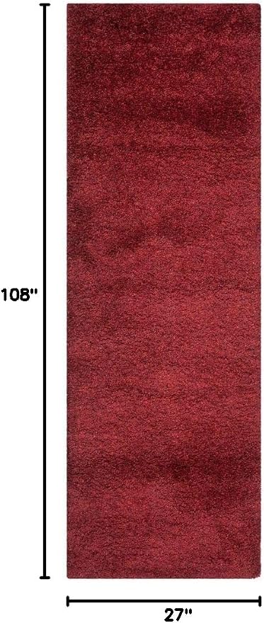 SAFAVIEH California Shag Collection Runner Rug - Image 2