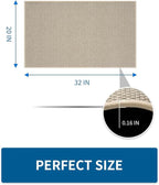 MontVoo Kitchen Rugs and Mats Non Skid Washable, Absorbent Runner Rugs - Image 2
