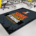 Generic Gym Rug, Cardio Pattern, Machine Made, Medium Pile, Non Slip, Indoor Use by Unknown