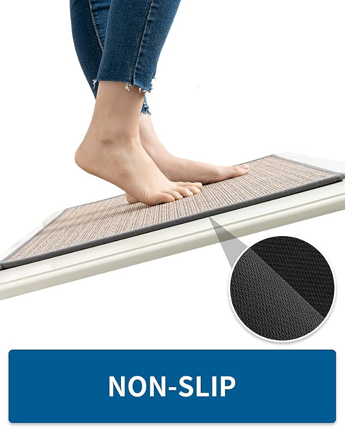 MontVoo Kitchen Rugs and Mats Non Skid Washable, Absorbent Runner Rugs - Image 3