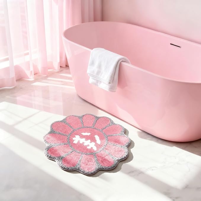 Trippy Happy Face Rug Cool Rugs Tufted Quick Dry Bath Mats - Image 7